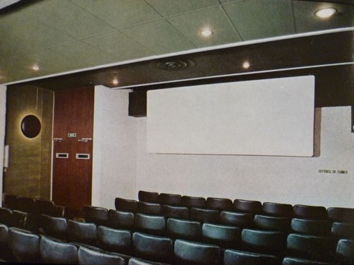 Screeningroom in La Clef in the 1980s