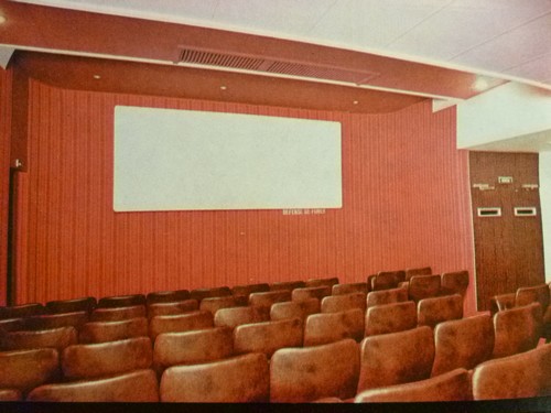 La Clef, screeningroom in the 1980s