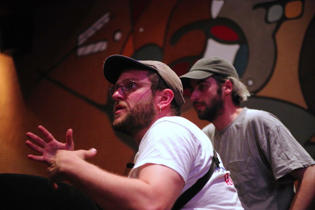  l’acteur Ferdinand Flame et le cinéaste Thomas Paulot, pour une discussion autour de MUNICIPALE